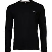 BOSS for man. 50535870 Waffle T-shirt black (L), Homewear, Cotton, Long sleeve