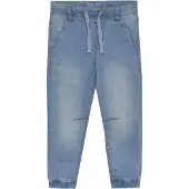 Minymo Jeans - Loose Passform - Light Dusty Blue - - 5 år (110) - Jeans