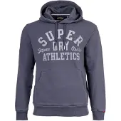 Superdry for man. M2014091A Athletic Ess sweatshirt blue (M), Casual, Polyester