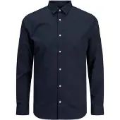 Jack & Jones Joe Plain Plus Size Skjorte Med Lange Ermer