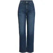 Vila Vikelly Høy Midje Straight Fit Jeans