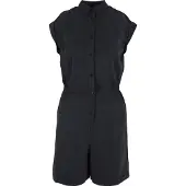 Urban Classics Viscose Twill Kortermet Romper