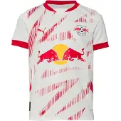 Puma RB Leipzig 24/25 Home Jersey Youth, Clothing, White/Red, 7-8Y