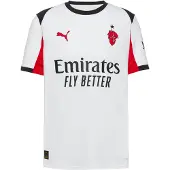Puma AC Milan 25/26 Away Jersey Men, Sport, White/Red, L