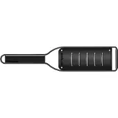 Microplane kjøkkenrivjern stor rasp med kniv i rustfritt stål, Made in USA (til parmesan)