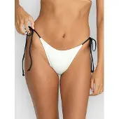 Volcom V Baby Tie Side Skimpy Bikinitruse hvit