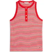 Tommy Hilfiger Gold Button Henley Ermeløs Topp