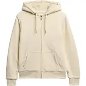 Superdry for woman. W2012323A Borg Lined cream hooded zip-up jumper (XL), Beige, Casual, Cotton