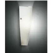 FABAS LUCE Hvit DEDALO vegglampe i glass