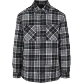 Urban Classics Padded Checked Skjorte Med Lange Ermer