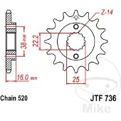 ItalyRacing 520 Jtf736.16 Steel Fremre Tannhjul