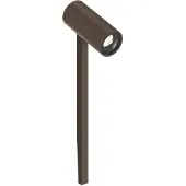 Wever & Ducre LED-spot GEO 1.0 bronse jordspyd 2700K IP65