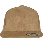 Flexfit Suede Leather Snapback Cap