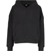 Urban Classics Jacquard Velvet Oversized Genser Med Hel Glidelås