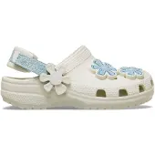 Crocs Classic Denim Flower Adjustable Backstrap Tresko