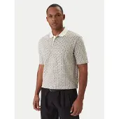 Armani Exchange for man. XM000736AF10819F1165 Beige polo shirt (L), Casual, Cotton, Short sleeve