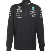 Adidas Mercedes-amg Petronas F1 Team Engineers Halv Glidelås Genser