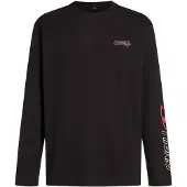 O'Neill Essentials 90'S Logo Langermet T-skjorte svart