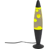 QAZQA Lavalampe klar med gul voks inkl. LED - Molten Lava