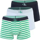 Calvin Klein Lv00nb4472 Trunk Boxers 3 Enheter
