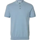 Selected Strikket Poloskjorte