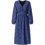 Pepe Jeans for woman. PL9537802 Barby blue dress (M), Casual, Viscose, Long sleeve