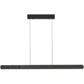 Schöner Wohnen LED-hengelampe ADRIANA ROUND, svart, lengde 160 cm, metall, CCT