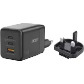 Acer 100W GaN Lader med avtakbare EU/UK-plugger