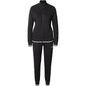 Puma Metallic Full-Zip Tracksuit Women, Clothing, Black, S