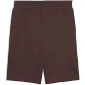 Puma Essentials 10" Shorts Men, Clothing, Chocolate Brown, XS