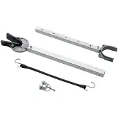Vevor Akterspeilbeskytter, 23–35 tommer, justerbar båtakterspeilbeskytter med kompositthode, korrosjonsbestandige, enkle å installere akterspeilbeskyttere for påhengsmotorer under 100 hk, passer til r