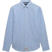 Superdry Slim Oxford Skjorte Med Lange Ermer