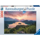 Ravensburger Bled-sjøen Slovenia (10217445) Puslespill 3000 Stykker
