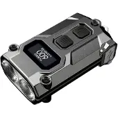 Nitecore TINI3, Nøkkelringslommelykt, Grå, Aluminium, Knapper, IP54, LED