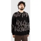 Volcom Stone Jacquard Strikket genser svart