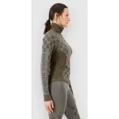 Mons Royale Ascender Merino Mock Neck Teknisk skjorte grønn