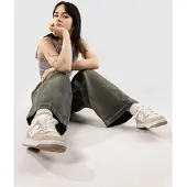 Empyre Extent LR Wide Leg Jeans grønn