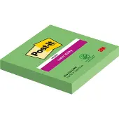 Post-It 6546SA, firkant, Limefarget, Papir, 76 mm, 76 mm, 90 ark