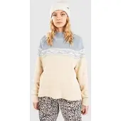 Passenger Nurture Organic Cotton Jumper Strikket genser blå