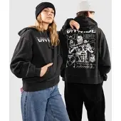 Vitriol Treshold Thrasher Boxy Hettegenser svart