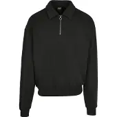 Urban Classics Shirt Collar Halv Glidelås Genser
