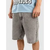Empyre Loose Fit Sk8 Short Denim Shorts grå