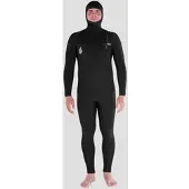 Volcom 4/3mm Hooded Chestzip Full Våtdrakt svart