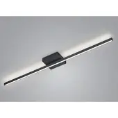 Knapstein LED-taklampe Nouri up/down 1 lyskilde svart