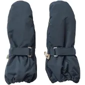 Wheat Mittens Tech Dark Blue