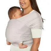 Ergobaby Strekkomslag - Aura Wrap Mesh - Soft Grey - - OneSize - Omslag