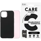 CARE by PanzerGlass Fashionable Case Black iPhone 15