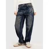 Ninth Hall Idle Printed Jeans blå