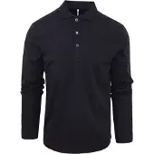 Profuomo Profuoo Langeret Polo Navy elange Blå ørkeblå Størrelse