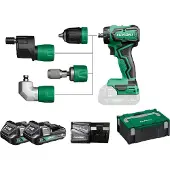 HiKOKI DS18DDQ batteridrevet skrumaskin 2,0Ah med bits